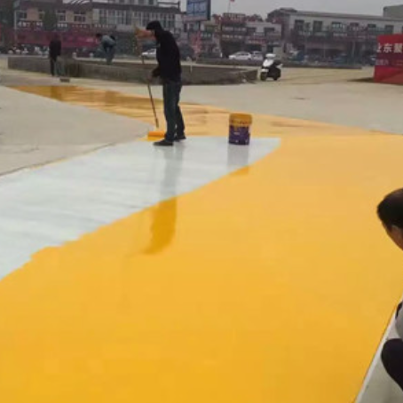泉州彩色路面喷涂翻新的使用寿命多长